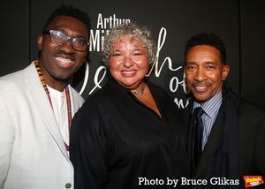 Producer Kwame Kwei-Armah, Liesl Tommy and Charles Randolph-Wright @ BroadwayWorld Producer Kwame Kwei-Armah, Liesl Tommy and Charles Randolph-Wright Photo