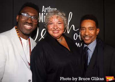 Producer Kwame Kwei-Armah, Liesl Tommy and Charles Randolph-Wright Photo