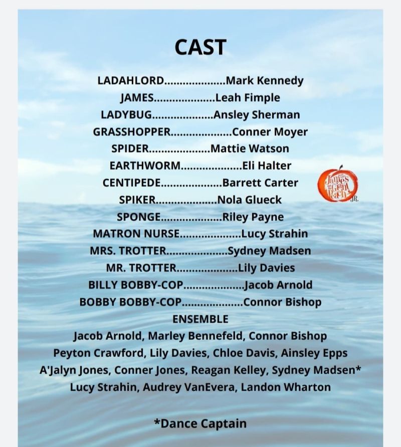 Review: Roald Dahl's JAMES AND THE GIANT PEACH, JR. at Red Curtain Theatre Thrills the Audience 'Right Before Your Eyes'  Image