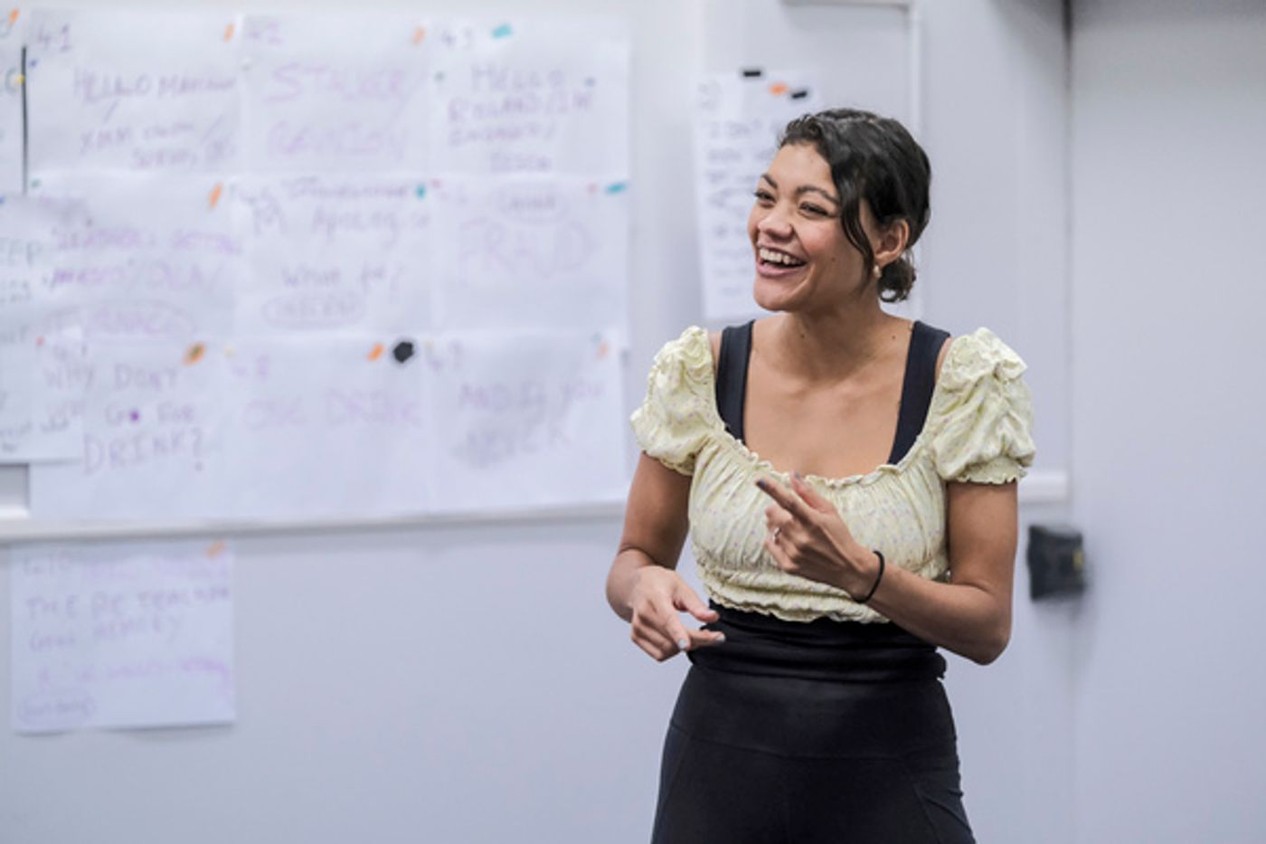 Photos: Inside Rehearsal For CONSTELLATIONS at the Stephen Joseph Theatre  Image