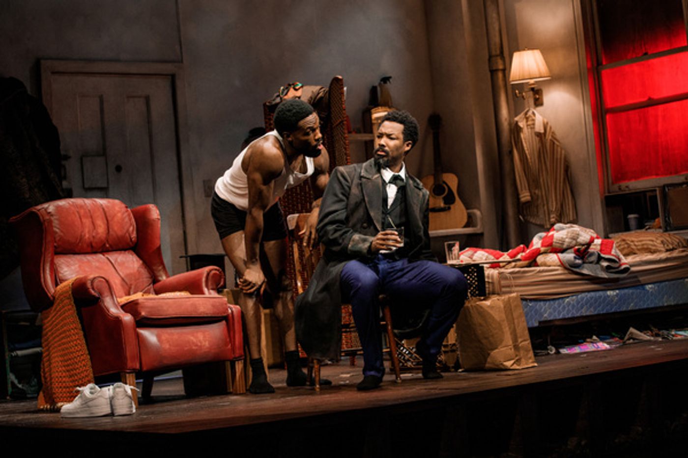 Photos: First Look at Corey Hawkins and Yahya Abdul-Mateen II in TOPDOG/UNDERDOG Photos: First Look at Corey Hawkins and Yahya Abdul-Mateen II in TOPDOG/UNDERDOG Image