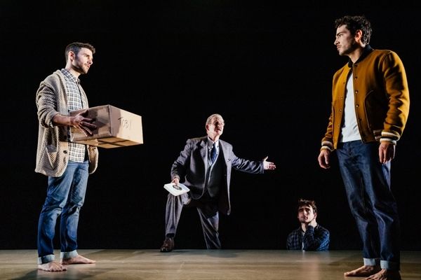 Adam Kantor, Bill Brochtrup, August Gray Gall, and Juan Castano  Photo