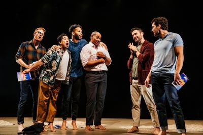  Kasey Mahaffy, Avi Roque, Israel Erron Ford, Jay Donnell, Adam Kantor, and Juan Cast Photo