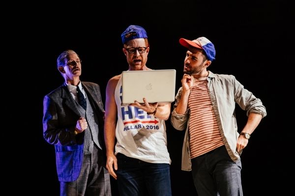 Bill Brochtrup, Kasey Mahaffy, and Adam Kantor Photo