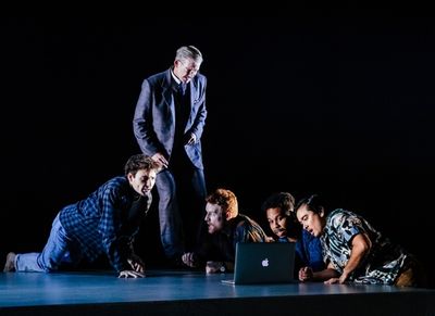 August Gray Gall, Bill Brochtrup, Kasey Mahaffy, Israel Erron Ford, and Avi Roque Photo