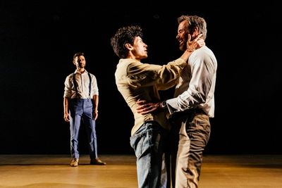 Adam Kantor, Miguel Pinzon, and Tuc Watkins Photo