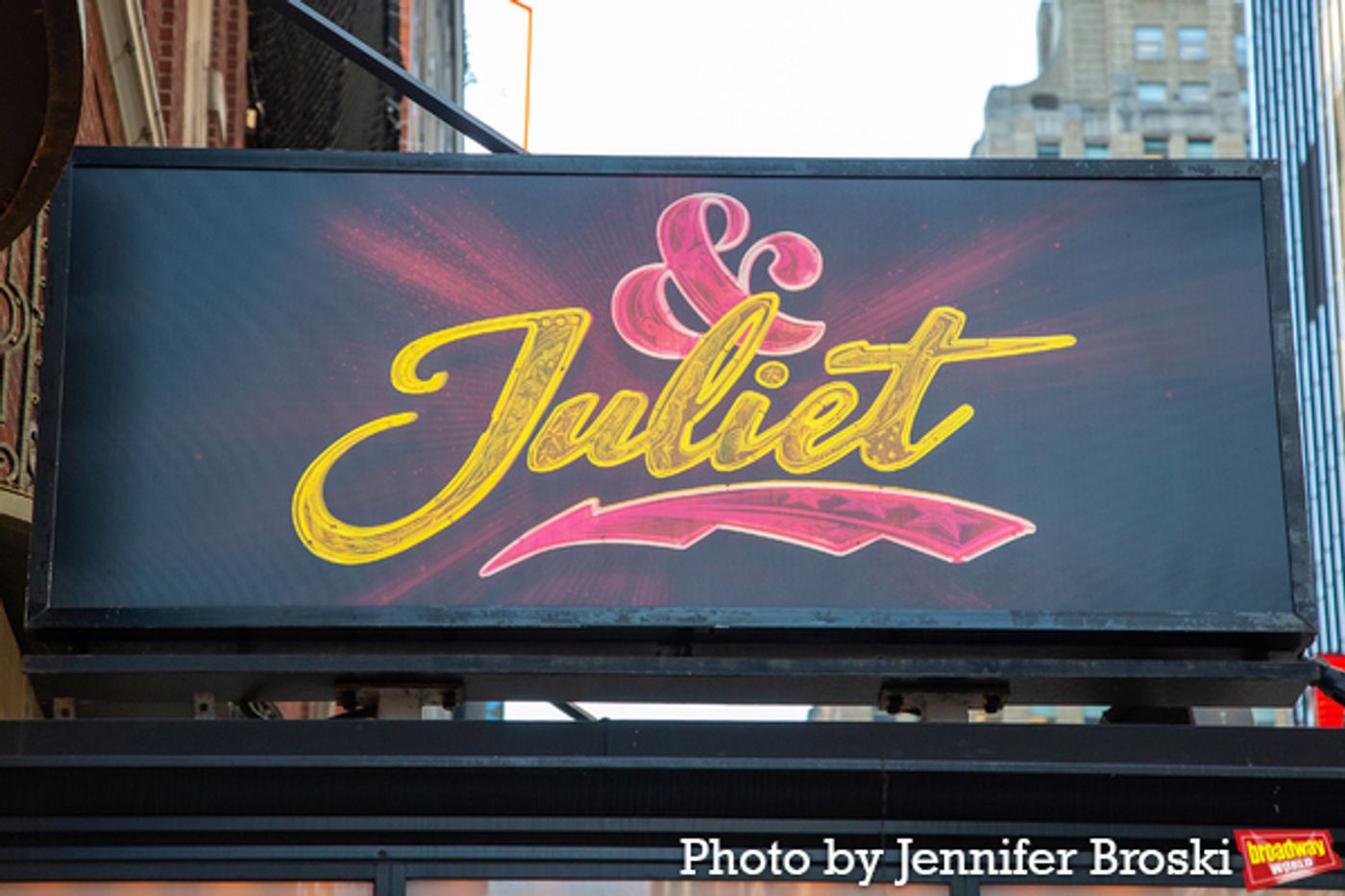 Up on the Marquee: & JULIET  Image