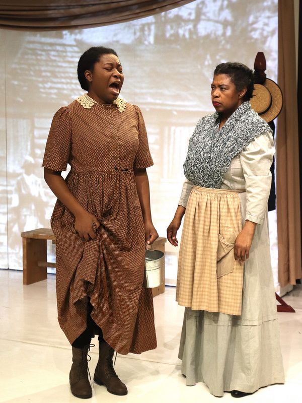 Stephanie Anuwe, Richarda Abrams.  Photo