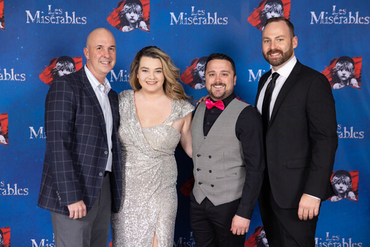 Tim Lenihan (Associate Conductor, Keyboards), Schuyler Thornton (Flute, Piccolo), Peter Scuderi (Reeds), Ryan Walsh (Reeds) at 