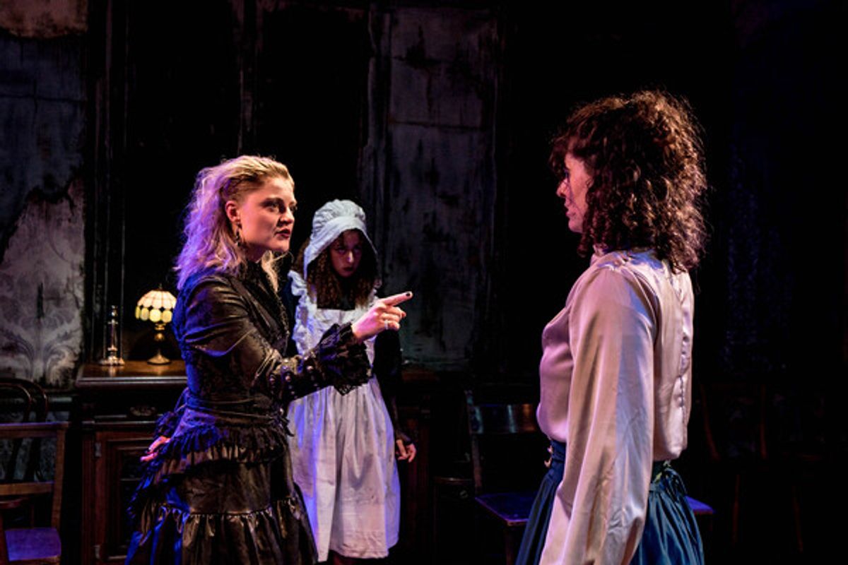 Imogen Mackenzie, Tamara Fairbairn, Meredith Lewis at Photos: First Look at THE MOORS at the Hope Theatre