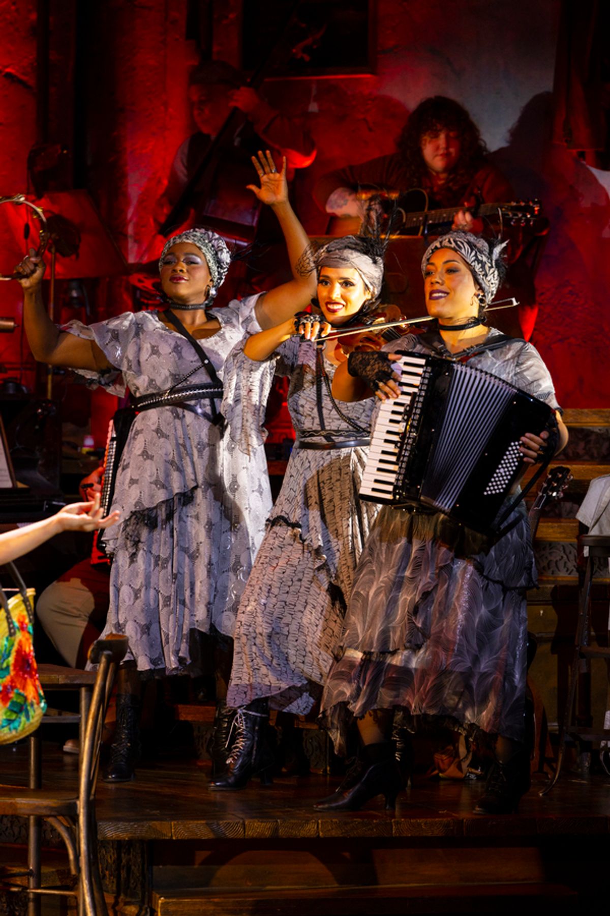 Nyla Watson, Belen Moyano, Dominique Kempf at 