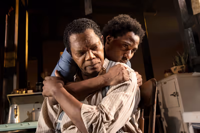 Samuel L. Jackson, John David Washington Photo