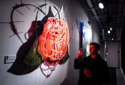 ‘Caged’ art exhibition at the Riverside Studios Photo
