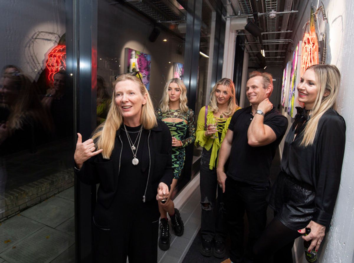 ‘Caged’ art exhibition at the Riverside Studios at 