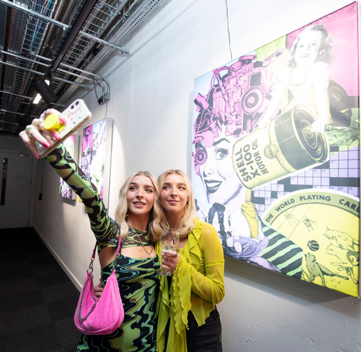 ‘Caged’ art exhibition at the Riverside Studios at Photos: The Art Hound Gallery and Riverside Studios Launch New Exhibition CAGED