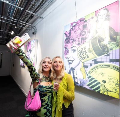 ‘Caged’ art exhibition at the Riverside Studios Photo