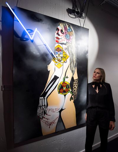 ‘Caged’ art exhibition at the Riverside Studios Photo