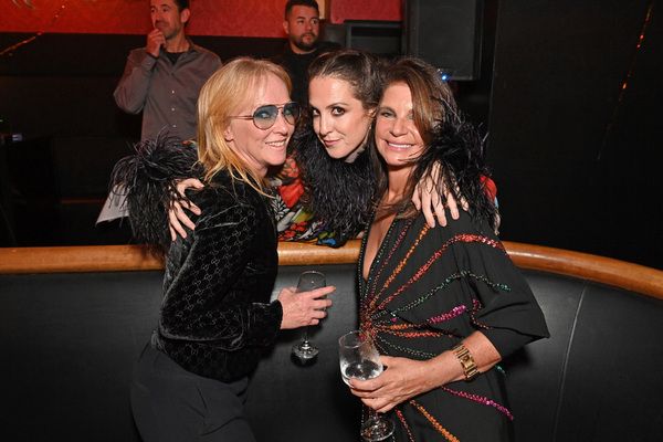 Kerstin Emhoff, Sara Moonves, and Natalie Massenet Photo