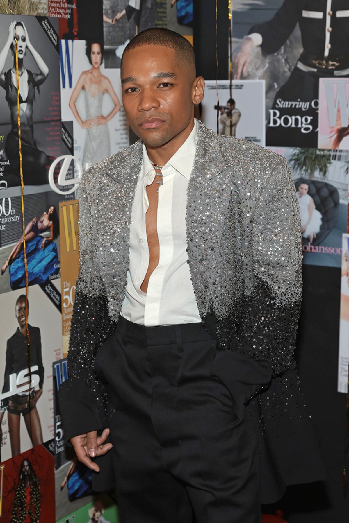 Carlos Nazario at Photos: Pharrell Williams, Chloë Sevigny & More Celebrate W Magazine's 50th Anniversary