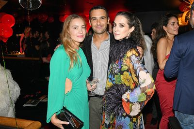 Madison Odenberg, Rob Fishman, and Sara Moonves Photo
