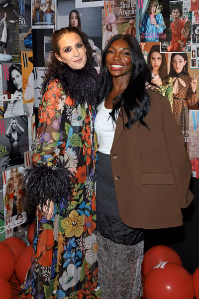 Sara Moonves and Michaela Coel Photo