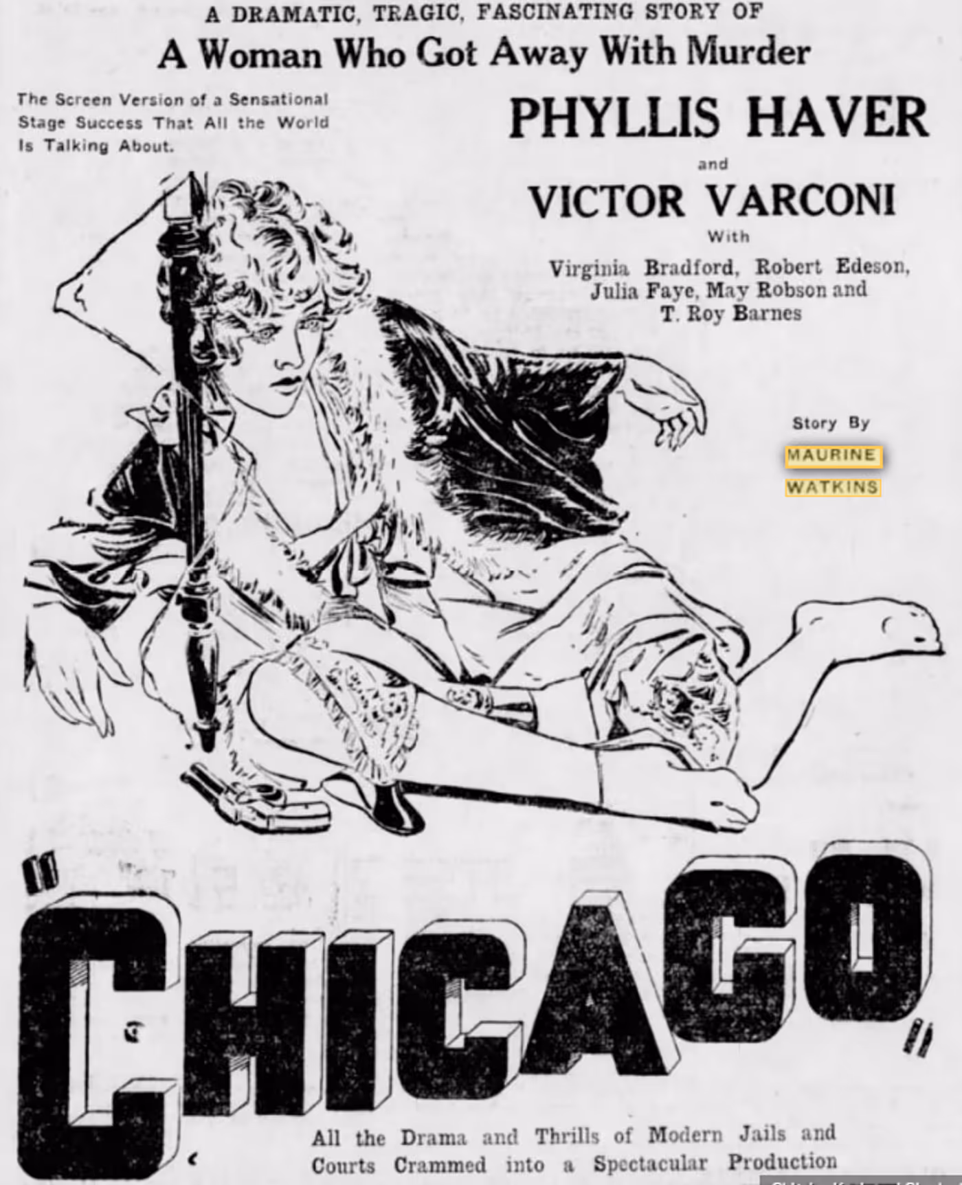 CHICAGO, A History- Part 2: A Modern Classic Makes A Bang On Stage and Screen  Image