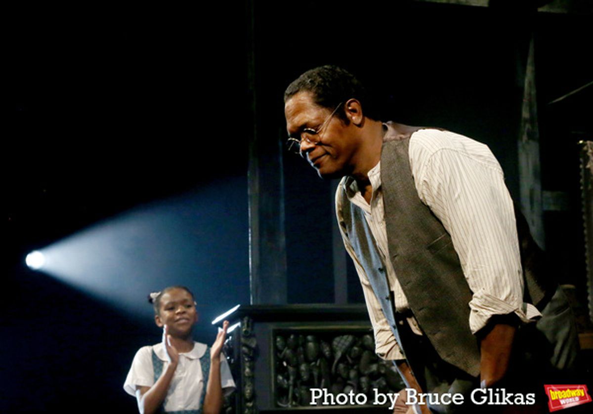 Jurnee Swan and Samuel L. Jackson at 