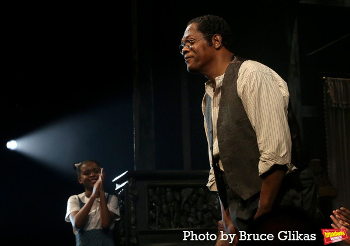 Jurnee Swan and Samuel L. Jackson at 