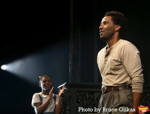 Jurnee Swan and John David Washington @ BroadwayWorld Jurnee Swan and John David Washington Photo