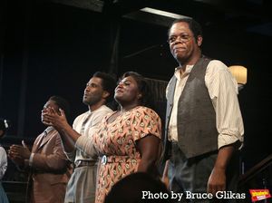 Michael Potts, John David Washington, Danielle Brooks and Samuel L Jackson  Photo