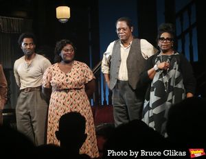 John David Washington, Danielle Brooks, Samuel L Jackson and Director LaTanya Richard Photo