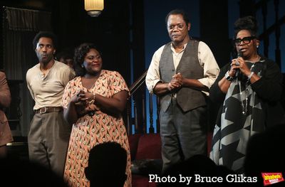 John David Washington, Danielle Brooks, Samuel L Jackson and Director LaTanya Richard Photo