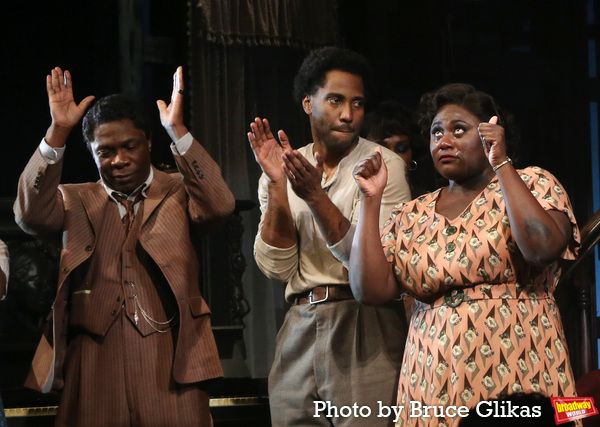 Michael Potts, John David Washington and Danielle Brooks  Photo
