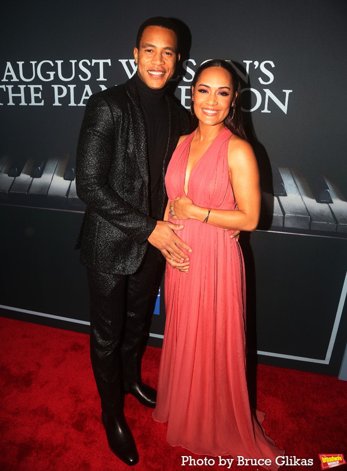 Trai Byers and Grace Gealey at 