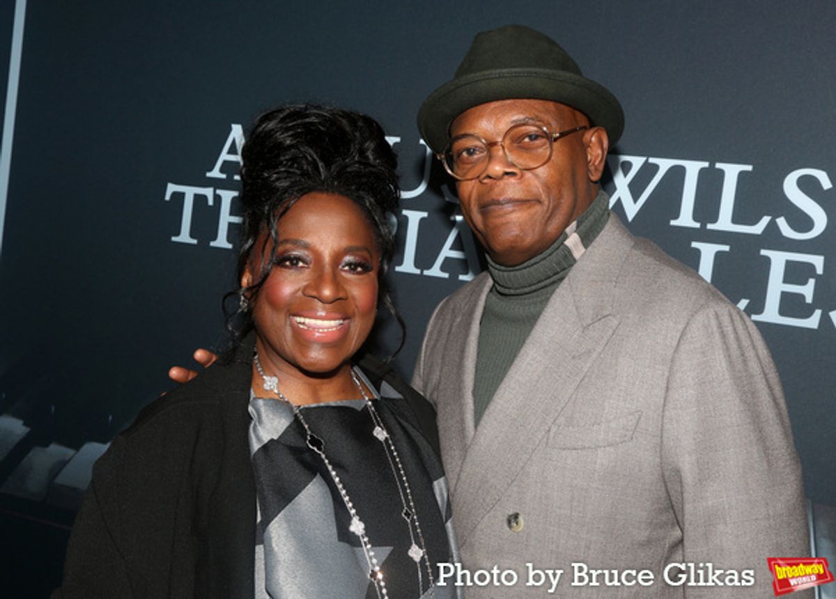 Director LaTanya Richardson Jackson and Samuel L. Jackson  at 