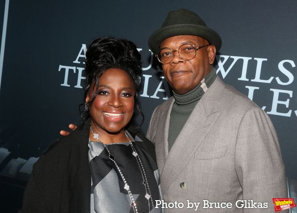 Director LaTanya Richardson Jackson and Samuel L. Jackson  Photo