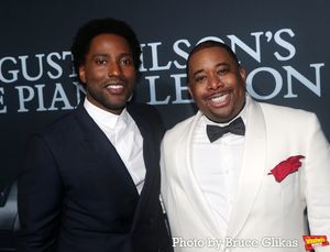 John David Washington and Producer Brian Moreland @ BroadwayWorld John David Washington and Producer Brian Moreland Photo