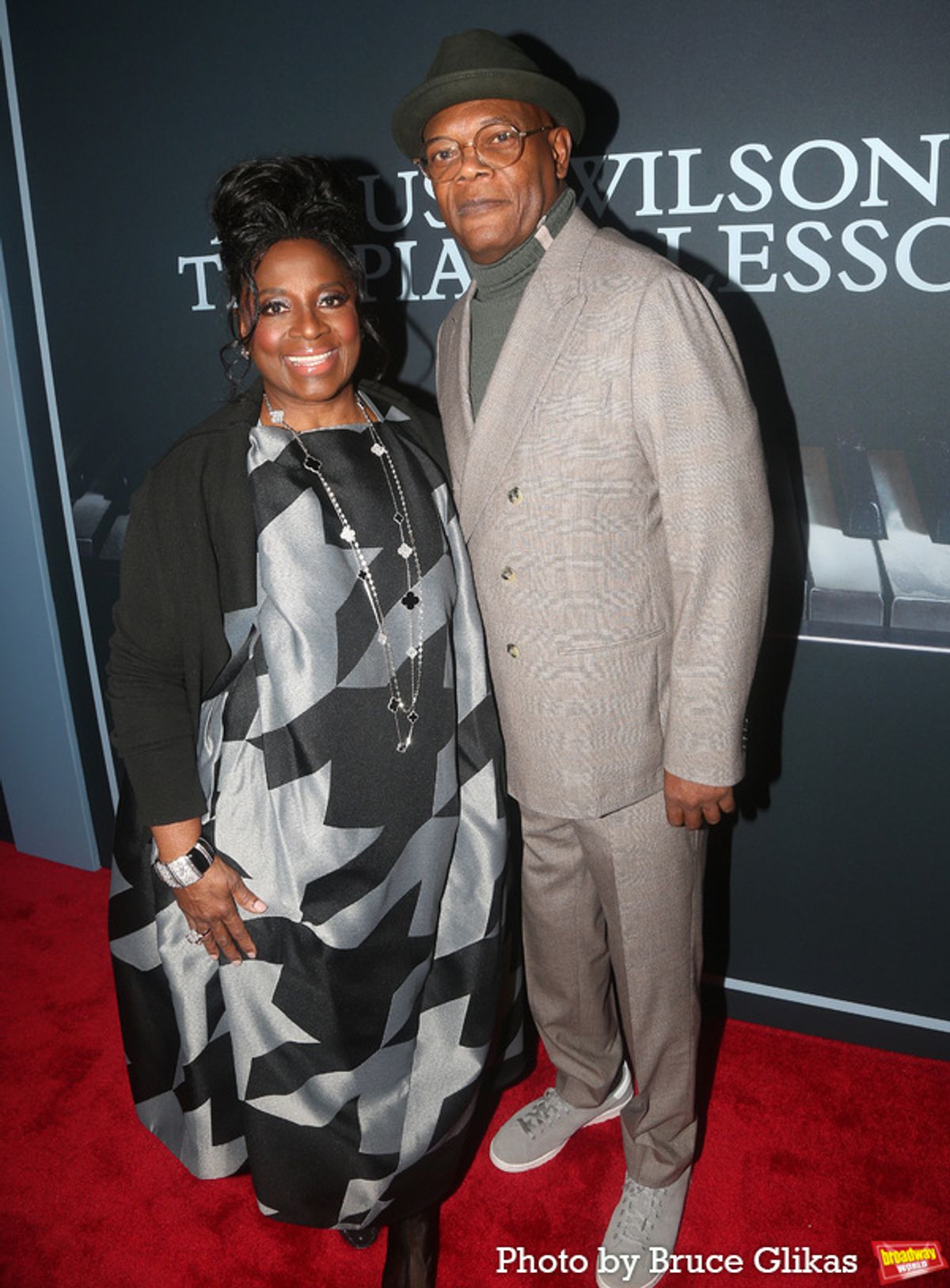 Director LaTanya Richardson Jackson and Samuel L. Jackson  at 