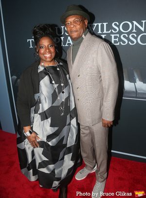 Director LaTanya Richardson Jackson and Samuel L. Jackson @ BroadwayWorld Director LaTanya Richardson Jackson and Samuel L. Jackson Photo