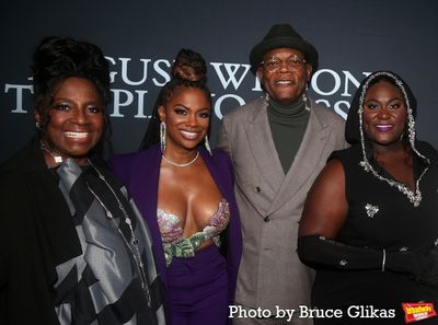 Director LaTanya Richardson Jackson, Producer Kandi Burruss, Samuel L. Jackson and Da Photo