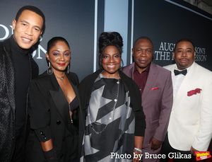 Trai Byers, April Matthis, Director LaTanya Richardson Jackson, Michael Potts and Producer Brian Moreland @ BroadwayWorld Trai Byers, April Matthis, Director LaTanya Richardson Jackson, Michael Potts and Pro Photo