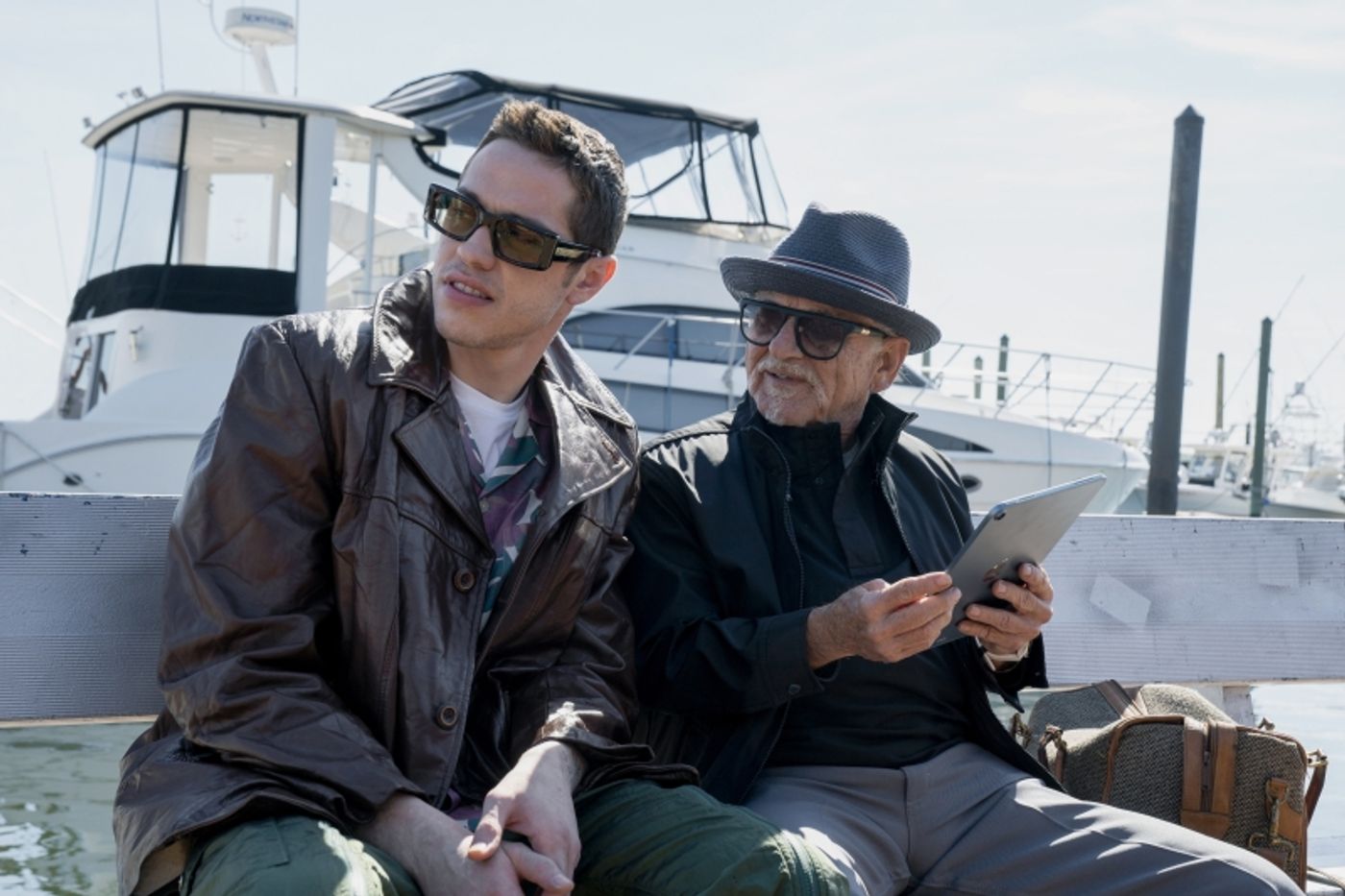 Photo: Peacock Drops First Look at Pete Davidson and Joe Pesci on Set of BUPKIS Series  Image