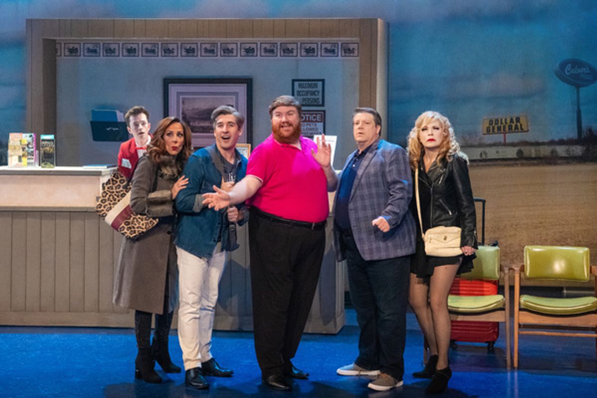 Janine LaManna, Nathan Cockroft, Mark Saunders, Keith Schneider and Felicia Finley at 