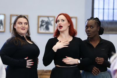 Katie Ramshaw, Annie Aitken and Olivia-Faith Kamau Photo