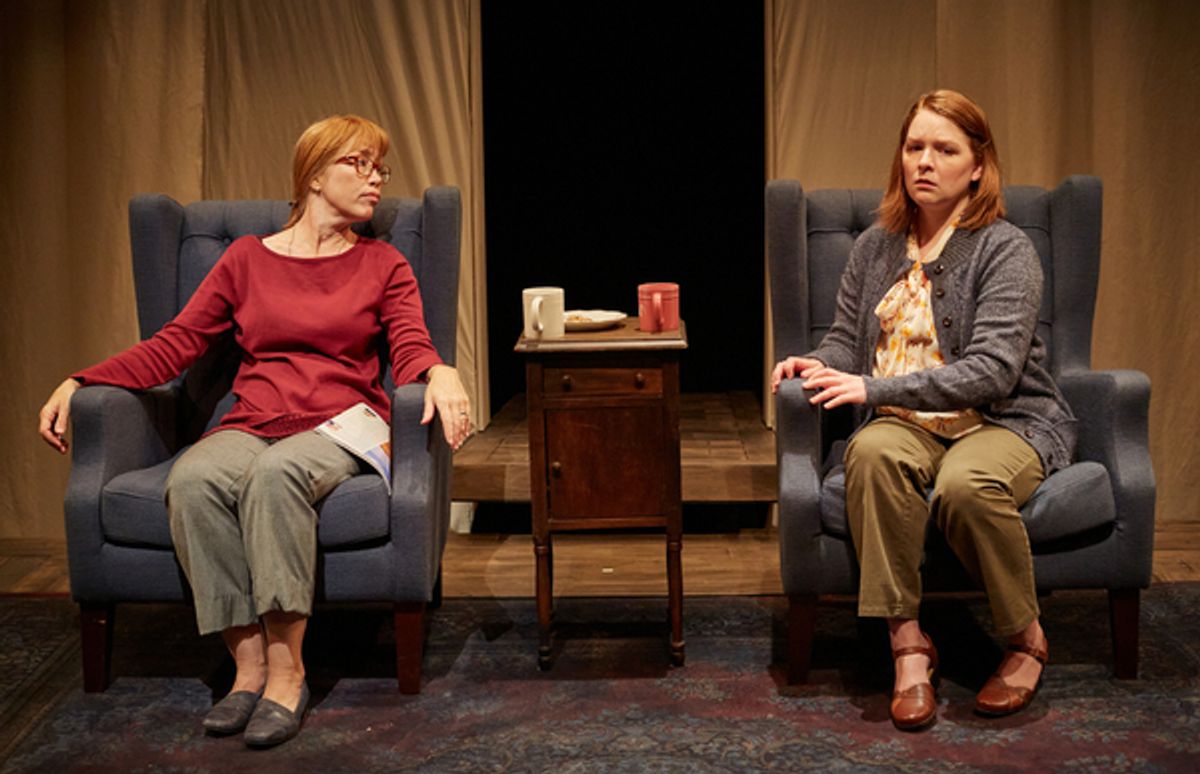 Carolyn Johnson, Faith Fossett at 