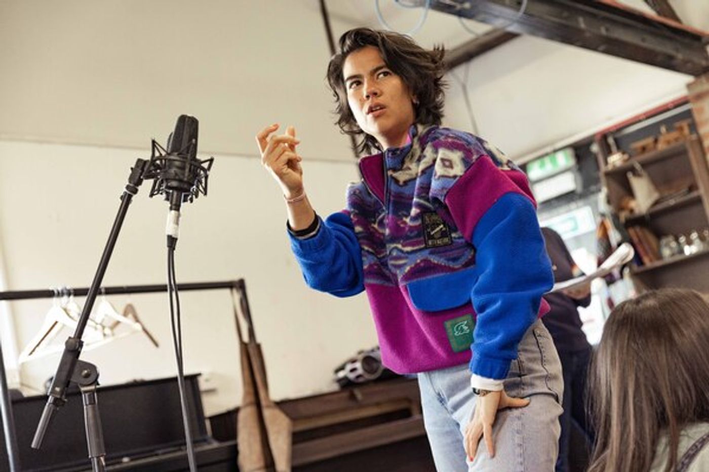 Photos: In Rehearsal for Michael Morpurgo's THE SLEEPING SWORD At The Watermill  Image