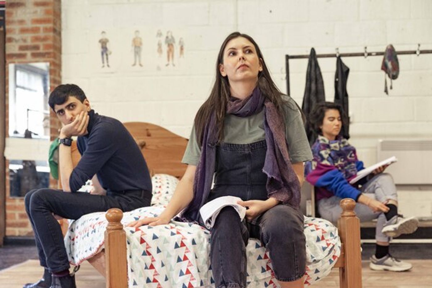 Photos: In Rehearsal for Michael Morpurgo's THE SLEEPING SWORD At The Watermill  Image