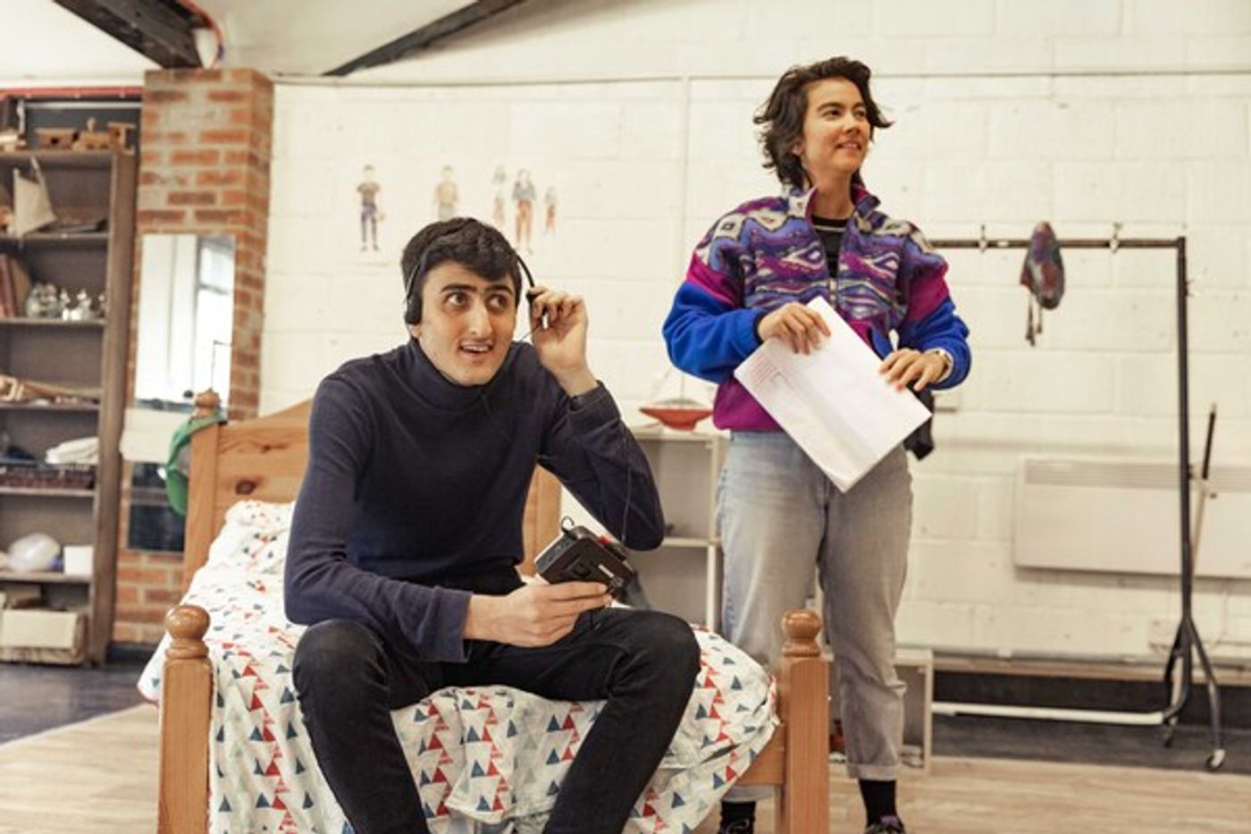 Photos: In Rehearsal for Michael Morpurgo's THE SLEEPING SWORD At The Watermill  Image