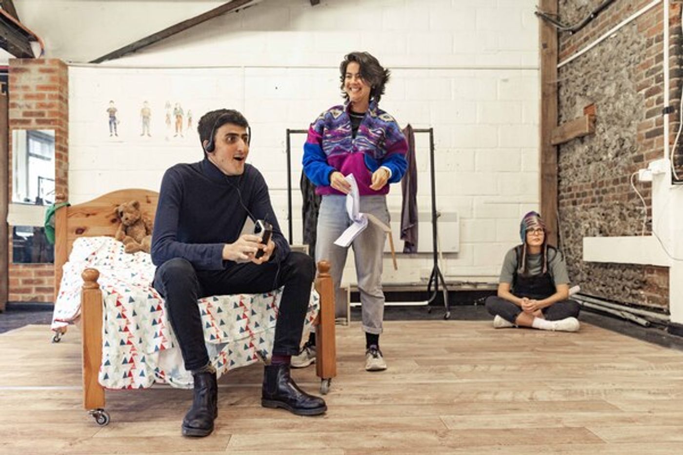 Photos: In Rehearsal for Michael Morpurgo's THE SLEEPING SWORD At The Watermill  Image