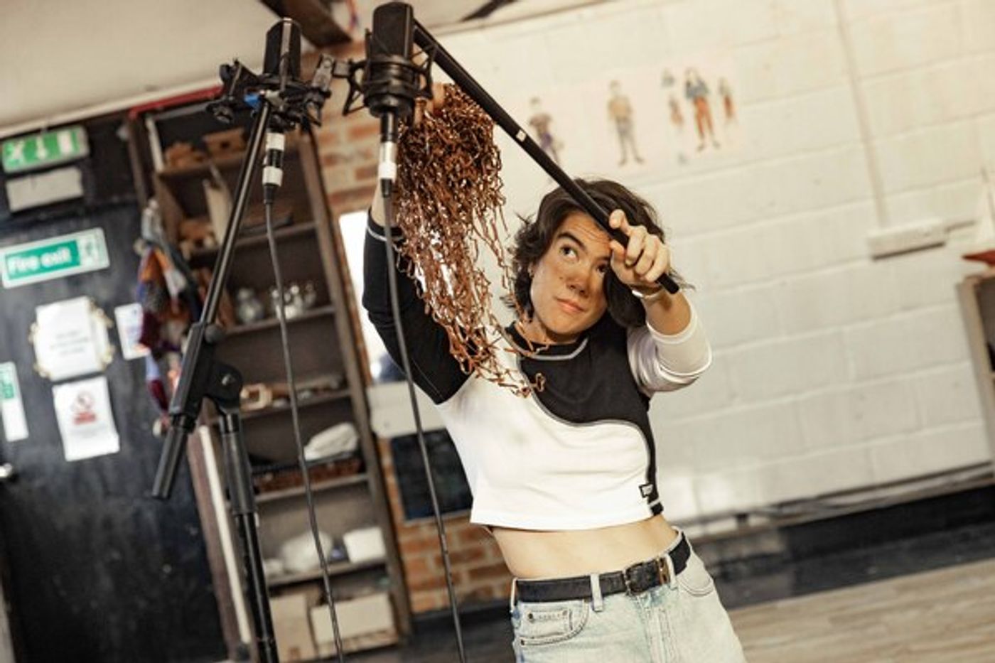 Photos: In Rehearsal for Michael Morpurgo's THE SLEEPING SWORD At The Watermill  Image